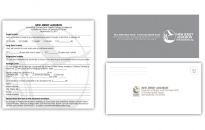 NJ Audubon pledge card and envelope